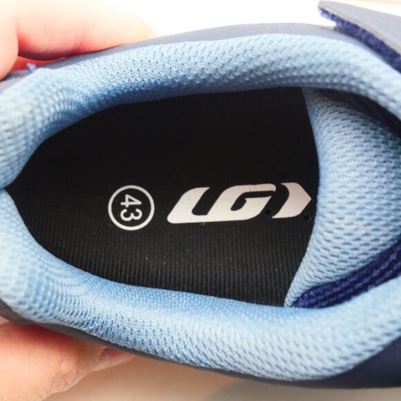 NEW Louis Graneau Women's 11.5 Multi Air Flex Cycling Shoes Blue Dark Night - Picture 8 of 9